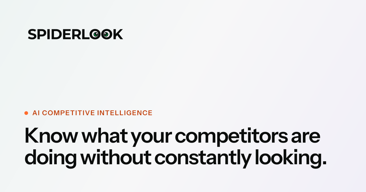 Spiderlook docs